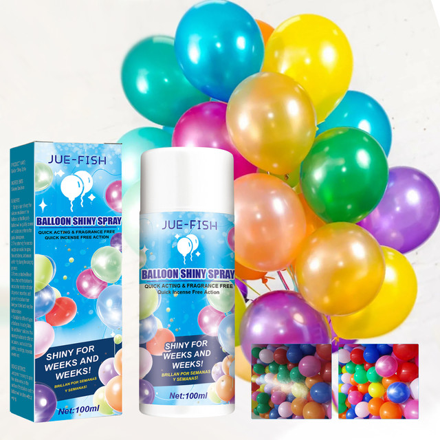 Balloon Shiny Spray Colorful High Gloss Prevent Oxidation Anti Fading  Polish Birthday Party Decoration Balloon Brightener Spray - AliExpress